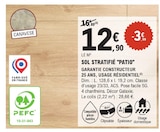 E.Leclerc Pontivy - Promo Sol stratifié "Patio" Promo Sol stratifié "Patio" à 12,90 € dans le catalogue E.Leclerc à Pontivy