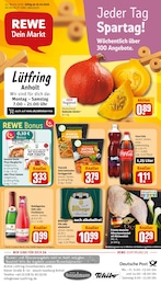 REWE Prospekt „Dein Markt“ für Isselburg und Umgebung mit 36 Seiten REWE Prospekt für Isselburg und Umgebung: „Dein Markt“, 36 Seiten, 19.10.2026 - 24.10.2026