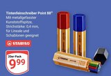 Tintenfeinschreiber Point 88 bei GLOBUS im Reichenbach Prospekt für 9,99 €