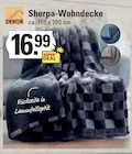 Sherpa-Wohndecke Angebote von DEKOR bei E center Stade für 16,99 €