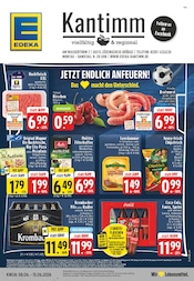 Bier im EDEKA Prospekt in Halver Aktueller EDEKA Prospekt mit Bier, "Aktuelle Angebote", Seite 1