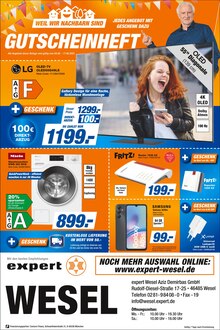 Waschmaschine im aktuellen expert Prospekt (Borken) Waschmaschine im expert Prospekt "Top Angebote" mit 12 Seiten (Borken)