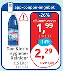 Hygiene-Reiniger von DanKlorix im aktuellen budni Prospekt für 1,99 €