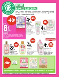 Offre Huiles Essentielles dans le catalogue E.Leclerc du moment à la page 14