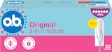 Tampons Original Ultra im dm-drogerie markt Prospekt Tampons Original Ultra von o.b. im aktuellen dm-drogerie markt Prospekt für 4,95 €