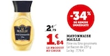 Mayonnaise - Maille - Super U à Hyères Mayonnaise - Maille en promo chez Super U Hyères à 1,84 €