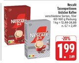 Aktuelle Kaffee Angebote bei EDEKA in Bayreuth Aktuelles Tassenportionen 3 in 1 Angebot bei EDEKA in Bayreuth ab 1,99 €