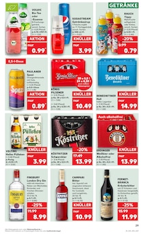 Bier im Kaufland Prospekt "Aktuelle Angebote" mit 48 Seiten (Lüneburg)