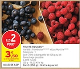 Intermarché Super La Haye-du-Puits - Promo Fruits Rouges Promo Fruits Rouges à 3,50 € dans le catalogue Intermarché Super à La Haye-du-Puits
