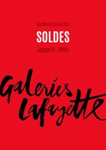 Catalogue Galeries Lafayette "Soldes", 1 pages, à Échirolles, 08/01/2020 - 04/02/2020 Prospectus Galeries Lafayette "Soldes", 1 pages, à Échirolles, 08/01/2020 - 04/02/2020