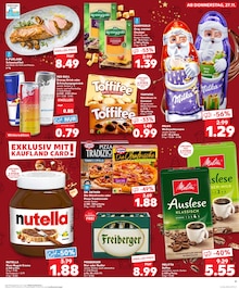 Nutella im Kaufland Prospekt "KNÜLLER" mit 38 Seiten (Erfurt)