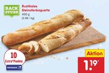 Rustikales Steinofenbaguette Angebote von BACK STUBE bei Netto Marken-Discount Bielefeld für 1,19 €