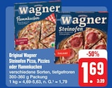 Original Wagner Steinofen Pizza, Pizzies oder Flammkuchen bei E center im Coburg Prospekt für 1,69 €