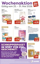Zoohandlung Prospekt von ZOO und Co. in Hemmingen Aktueller ZOO und Co. Zoohandlung Prospekt für Hemmingen: Wochenaktion mit 1} Seite, 25.05.2026 - 31.05.2026