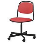 Drehstuhl schwarz/Vissle rot Angebote von ÖRFJÄLL bei IKEA Unna für 69,99 €