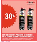 E.Leclerc Soustons - Promo -30% Sur les produits présents en magasin de la gamme Répare Crevaison 'Holts' Promo -30% Sur les produits présents en magasin de la gamme Répare Crevaison 'Holts' à dans le catalogue E.Leclerc à Soustons