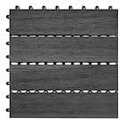 WPC-Terrassenfliese 30x30 grau im aktuellen POCO Prospekt