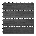 Aktuelles WPC-Terrassenfliese 30x30 grau Angebot bei POCO in Heilbronn ab 19,99 €