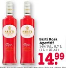 Sarti Rosa Aperitif bei EDEKA im Bühlertal Prospekt für 14,99 €