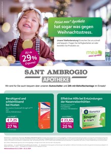 mea - meine apotheke Prospekt Unsere Dezember-Angebote mit  Seiten in Dienheim und Umgebung