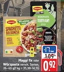 Spaghetti Bolognese im Angebot bei Marktkauf in Heidenheim Spaghetti Bolognese Angebote von Maggi bei Marktkauf Heidenheim für 0,92 €