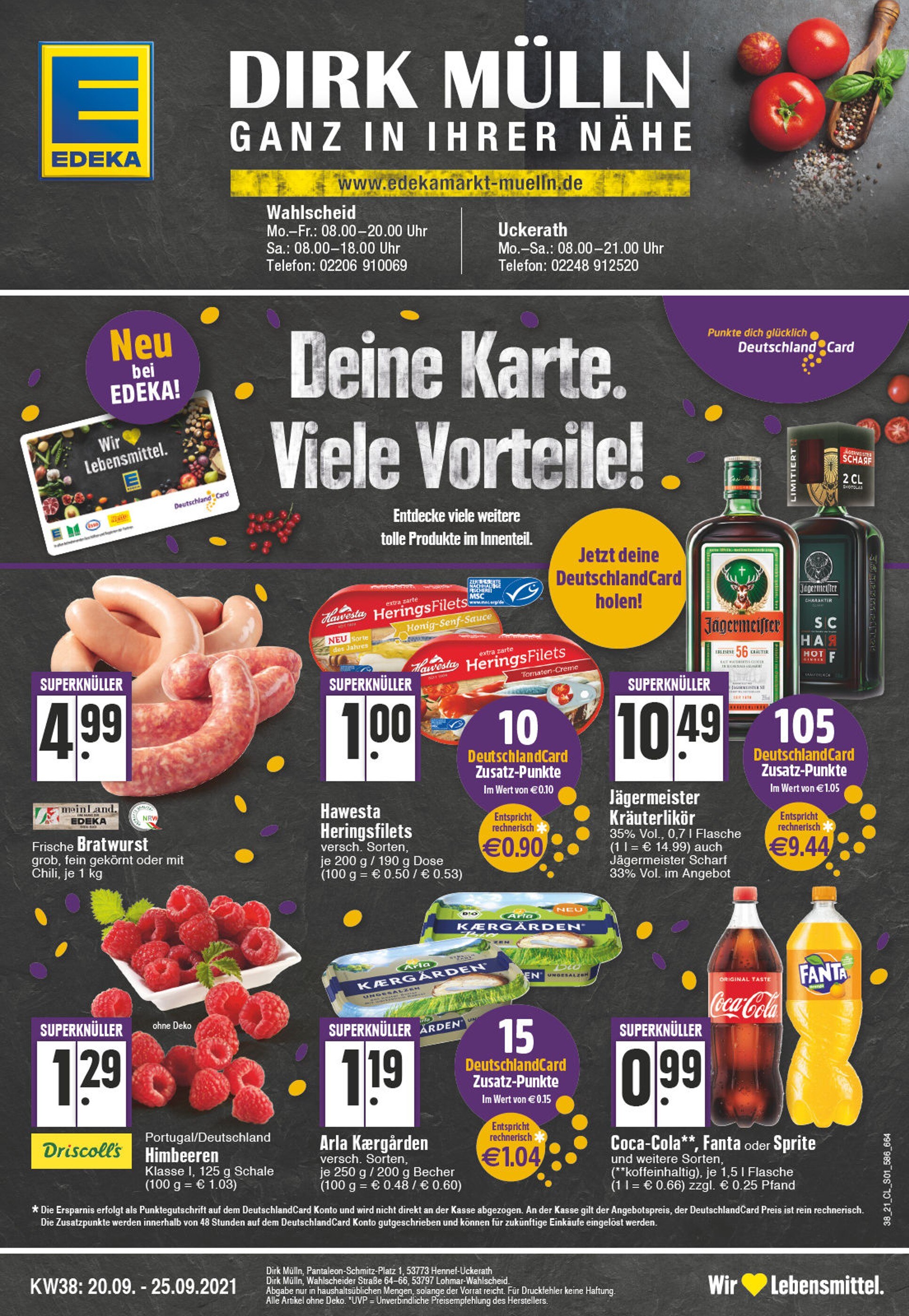 EDEKA Prospekt für Buchholz mit 32 Seiten EDEKA Prospekt für Buchholz: "Aktuelle Angebote", 32 Seiten, 20.09.2021 - 25.09.2021