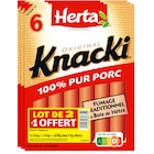 Knacki Original - HERTA en promo chez Carrefour Market Knacki Original - HERTA dans le catalogue Carrefour Market