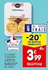 Promo 4 röstis burgers à 3,99 € dans le catalogue Aldi à Offoy