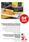 Nouilles sautées à la thaï au poulet surgelées - MADERN dans le catalogue U Express