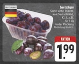 Zwetschgen bei EDEKA im Weißenburg Prospekt für 1,99 €