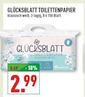 TOILETTENPAPIER im Angebot bei Marktkauf in Essen TOILETTENPAPIER Angebote von GLÜCKSBLATT bei Marktkauf Essen für 2,99 €