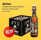 Aktuelles Landbier oder Zwick'l Kellerbier Angebot bei Getränke Hoffmann in Nordhorn ab 16,99 €