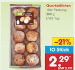 Quarkbällchen für 2,29 € bei Netto Marken-Discount im Angebot Quarkbällchen im aktuellen Netto Marken-Discount Prospekt