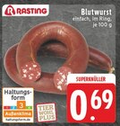 Blutwurst Angebote von Rasting bei EDEKA Dortmund für 0,69 €