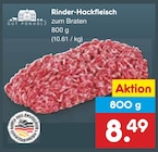 Aktuelles Rinder-Hackfleisch Angebot bei Netto Marken-Discount in Köln ab 8,49 €
