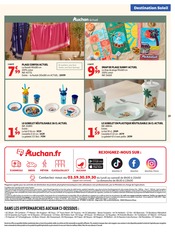 Promos Verre dans le catalogue "DESTINATION SOLEIL" de Auchan Hypermarché Verre en promo dans le catalogue Auchan Hypermarché à la page 19