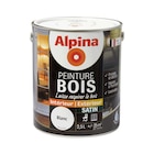 Promo Peinture Alpina spéciale bois microporeuse blanc satin 2,5L à 39,90 € dans le catalogue Décor Discount à Nîmes