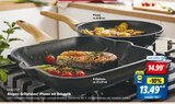 Aluguss-Grillpfanne/-Pfanne mit Holzoptik Angebote von ERNESTO bei Lidl Gronau für 13,49 €