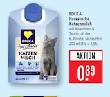 Herzstücke Katzenmilch Angebote von EDEKA bei Marktkauf Aschaffenburg für 0,39 €
