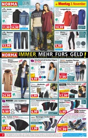 Mantel im Norma Prospekt in Ulm Aktueller Norma Prospekt mit Mantel, "Mehr fürs Geld", Seite 2