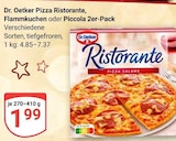 Pizza Ristorante Angebote von Dr. Oetker bei GLOBUS Bad Homburg für 1,99 €