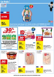 Offre Saumon surgelé dans le catalogue Carrefour du moment à la page 48