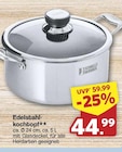 Edelstahlkochtopf von Schnelle Nummer für 44,99 € bei famila Nordwest im Angebot Edelstahlkochtopf von Schnelle Nummer im aktuellen famila Nordwest Prospekt