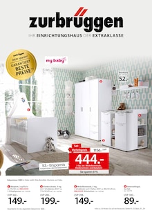 Babyzimmer im Zurbrüggen Prospekt "Aktuelle Angebote" mit 6 Seiten (Bremen)