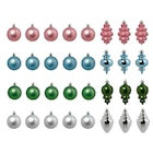 Baumschmuck 32-tlg. Kugel verschiedene Formen/versch. Farben im Angebot bei IKEA in Aschaffenburg Baumschmuck 32-tlg. Kugel verschiedene Formen/versch. Farben Angebote von VINTERFINT bei IKEA Aschaffenburg für 14,99 €