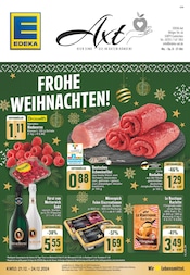 Aktueller EDEKA Prospekt mit Schweinefleisch, "Aktuelle Angebote", Seite 1