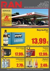 Bier im RAN Prospekt in Weingarten Aktueller RAN Prospekt mit Bier, "RAN", Seite 1