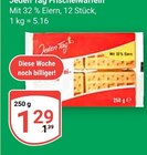 Frische Waffeln Angebote von Jeden Tag bei GLOBUS Krefeld für 1,29 €