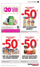 Promos Kinder dans le catalogue "EN GROS, C'EST MOINS CHER" de Intermarché Express Kinder en promo dans le catalogue Intermarché Express à la page 3