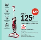 E.Leclerc Bourg-lès-Valence - Promo Aspirateur balai laveur filaire Promo Aspirateur balai laveur filaire à 125,00 € dans le catalogue E.Leclerc à Bourg-lès-Valence